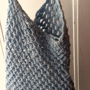 Cute blue vintage bag